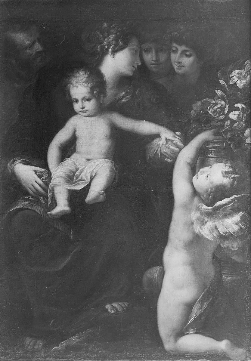 130-Sacra Famiglia con angeli - Bavarian State Painting Collections  